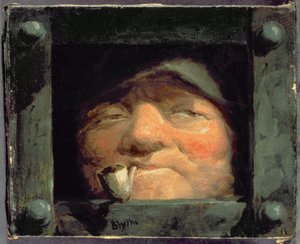 Vieil homme regardant depuis la prison, Crime et Châtiment - David Gilmour Blythe