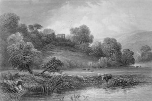 Château de Norham, 1876