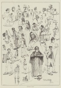 Croquis à Paris