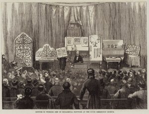 Conférence aux ouvriers sur la ferronnerie ornementale au South Kensington Museum - David Henry Friston