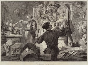 Préparation pour les pantomimes