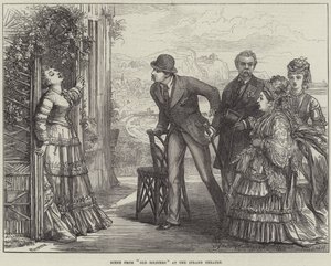 Scène de Vieux Soldats au Strand Theatre