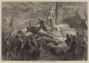 Scène de Richard Cœur de Lion, au Théâtre de Drury Lane - David Henry Friston