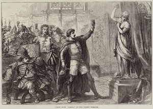Scène de Zampa, au Gaiety Theatre - David Henry Friston