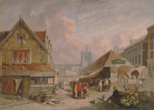 Le vieux marché aux poissons, Norwich - David Hodgson