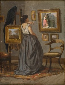 Une dame dans l