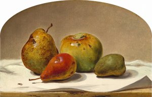 Trois poires et une pomme