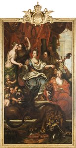 Allegorie über die friedliche Regierung von König Karl XI. - David Klöcker Ehrenstrahl