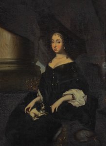 Portrait de Hedvig Eleonora de Holstein-Gottorp (1636-1715) - David Klöcker Ehrenstrahl