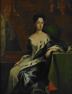Portrait de la princesse Hedvig Sofia de Suède, duchesse de Holstein-Gottorp - David Krafft von