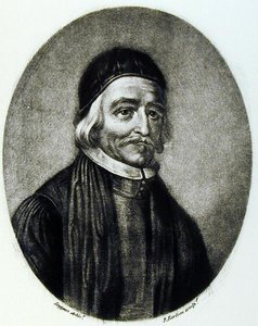 Portrait du Dr Thomas Bailey, gravé par Richard Earlom (1743-1822) de Illustrious Characters in British History - David Loggan