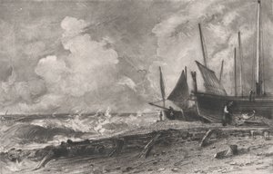 Une plage, 1830