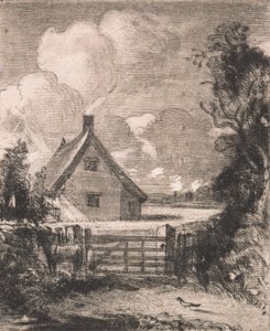 Cottage dans un champ de maïs - David Lucas