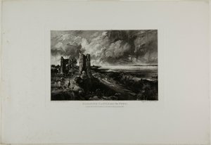 Château de Hadleigh près du Nore - David Lucas