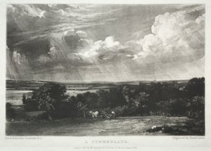 Divers sujets de paysage, caractéristiques du paysage anglais...Un été, 1831 - David Lucas
