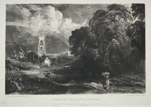Divers sujets de paysage, caractéristiques du paysage anglais...Stoke by Neyland, Suffolk, 1830 - David Lucas