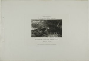 Vignette du paysage anglais de M. Constable. Hampstead Heath Middlesex. Ut Umbra sic Vita