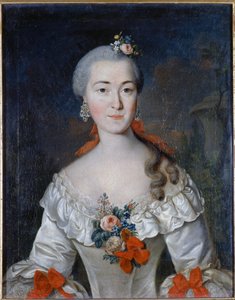 Portrait de Maria Ivanovna Tatishcheva - David Luders