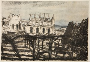 Un jardin de roses, illustration de 