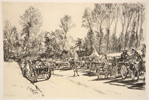 Point de ravitaillement, illustration de 