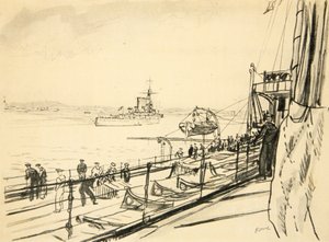 Depuis le pont arrière d