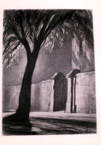 Nuit en banlieue, vers 1920