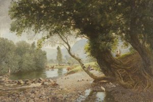 Le lierre, le chêne et le joli bouleau, Bettws-y-Coed - David Murray
