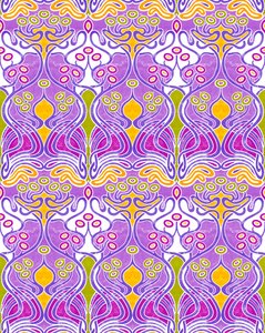 Beauclair Mauve, 2018 (technique mixte numérique) - David Newton