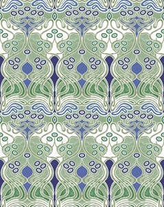 Beauclair Pale Green,2018 (technique mixte numérique) - David Newton