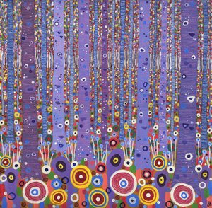 Forêt violette 1, 2012 - David Newton