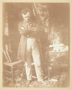 M. Robertson, sous-rédacteur de The Witness, vers 1843-44. Créateurs : David Octavius Hill, Robert Adamson, Hill & Adamson - Hill and Adamson