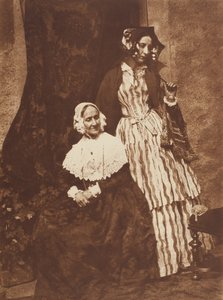 Mme Anne Rigby et Lady Elizabeth Eastlake, 1843-47, imprimé vers 1916 - Hill and Adamson