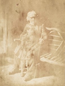 Rév. Dr. Thomas Chalmers et Thomas Chalmers Hanna, 1843-47. Créateurs : David Octavius Hill, Robert Adamson, Hill & Adamson