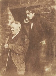 Rév. Miller et son fils Rév. Samuel Miller, 1843-1847 - Hill and Adamson