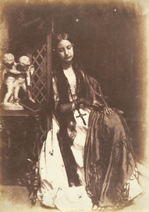 Mlle Elizabeth Rigby (1809-93) plus tard Lady Eastlake, vers 1844 - David Octavius Hill and Robert Adamson
