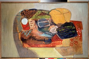 Nature morte. Peinture de David Petrovich Sterenberg (1881-1948), huile sur toile