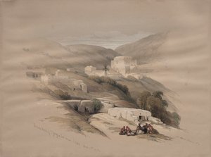Église chrétienne de Saint-Georges à Ludd, ancienne Lydda - David Roberts