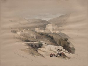 Église chrétienne de Saint-Georges à Ludd, ancienne Lydda - David Roberts