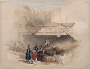 Entrée des Tombeaux des Rois, Jérusalem, 1839 - David Roberts