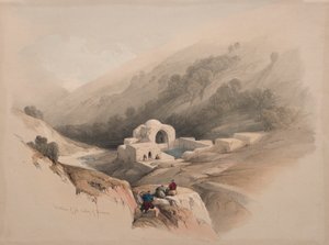 Fontaine de Job, vallée de Hinnom