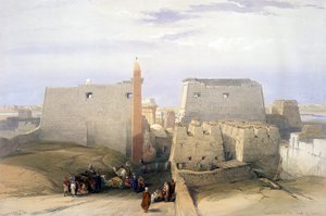 Grande entrée du temple de Louxor