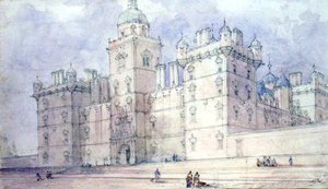 Hôpital de Heriot, Édimbourg - David Roberts