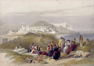 Jaffa, ancienne Joppé, 16 avril 1839, planche 61 du Volume II de 