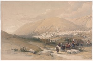 Naplouse, ancienne Sichem, 1839
