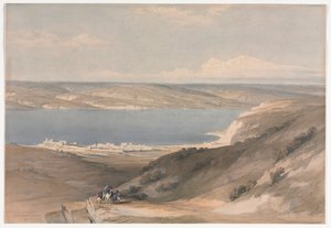 Mer de Galilée à Génézareth vers Bashan, 1839