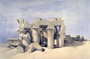 Temple de Sobek et Haroeris à Kom Ombo, XIXe siècle