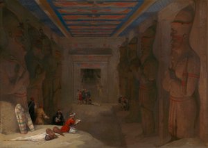 La salle hypostyle du grand temple d