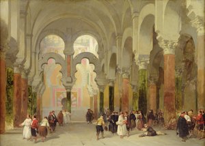 Le sanctuaire du Coran, mosquée de Cordoue, 1849
