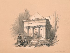 Tombe de Zacharie, 1855 - David Roberts