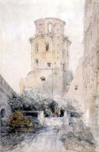 Tour à Heidelberg, vers 1830 - David Roberts